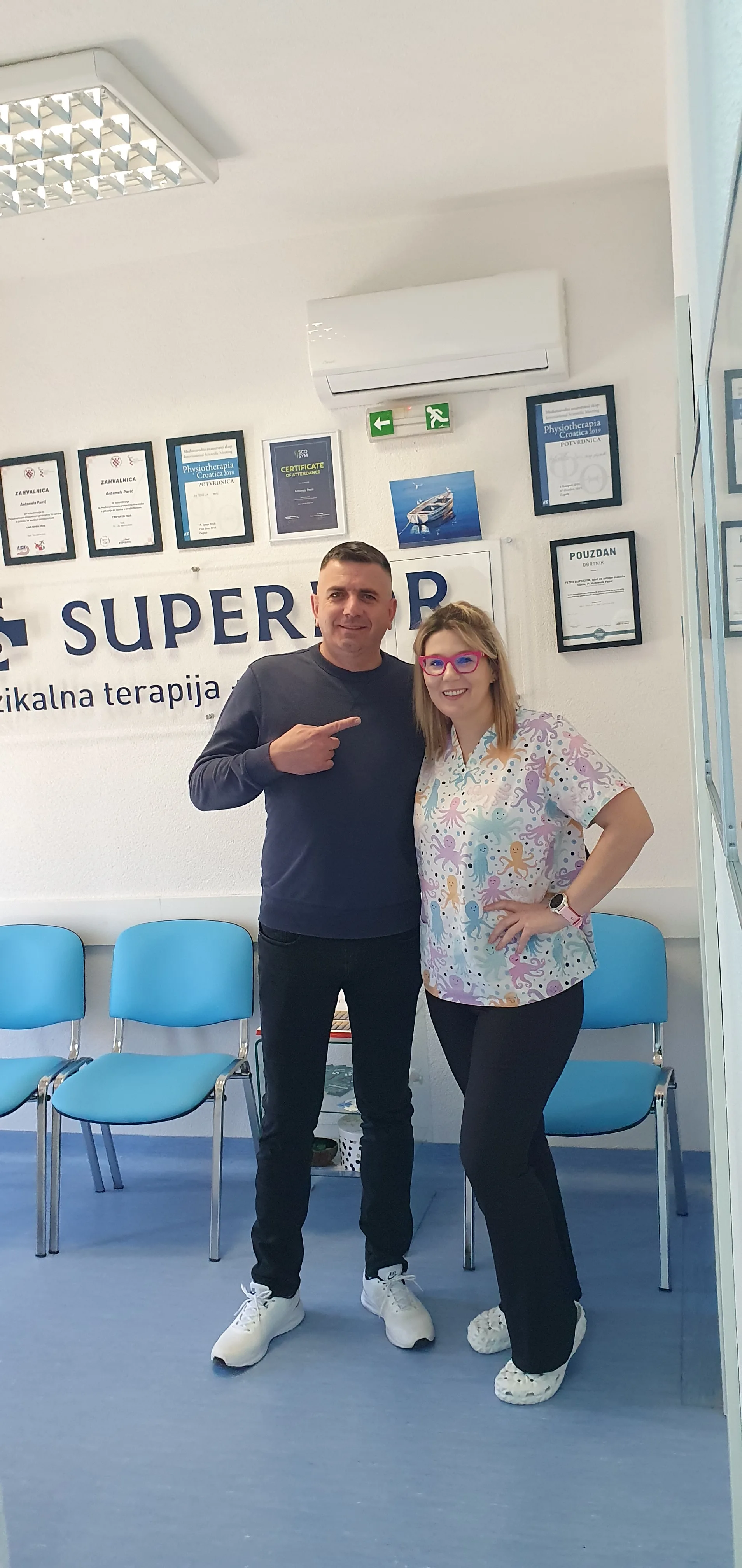 Klijent nakon terapije SUPERIOR Split
